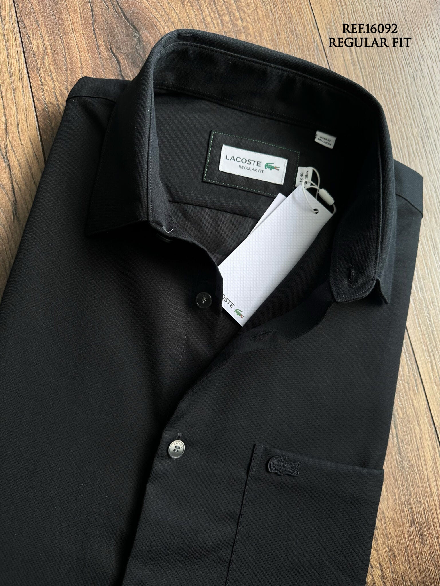 CAMISA MANGA LARGA LACOSTE