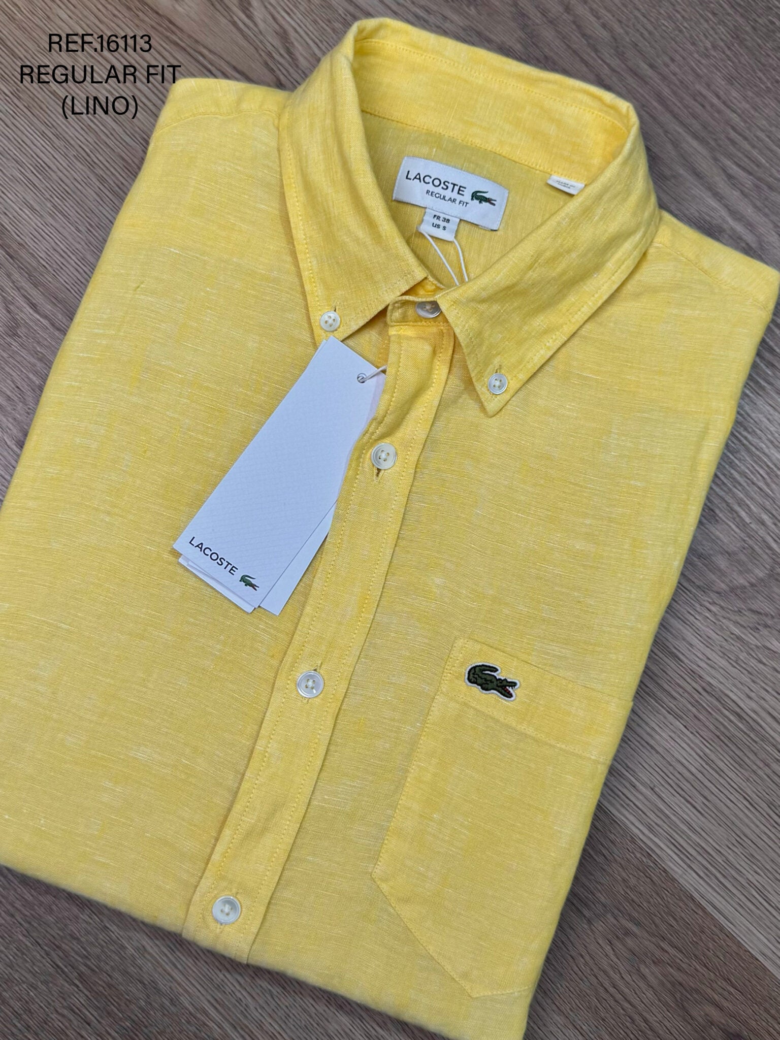 CAMISA MANGA LARGA LACOSTE
