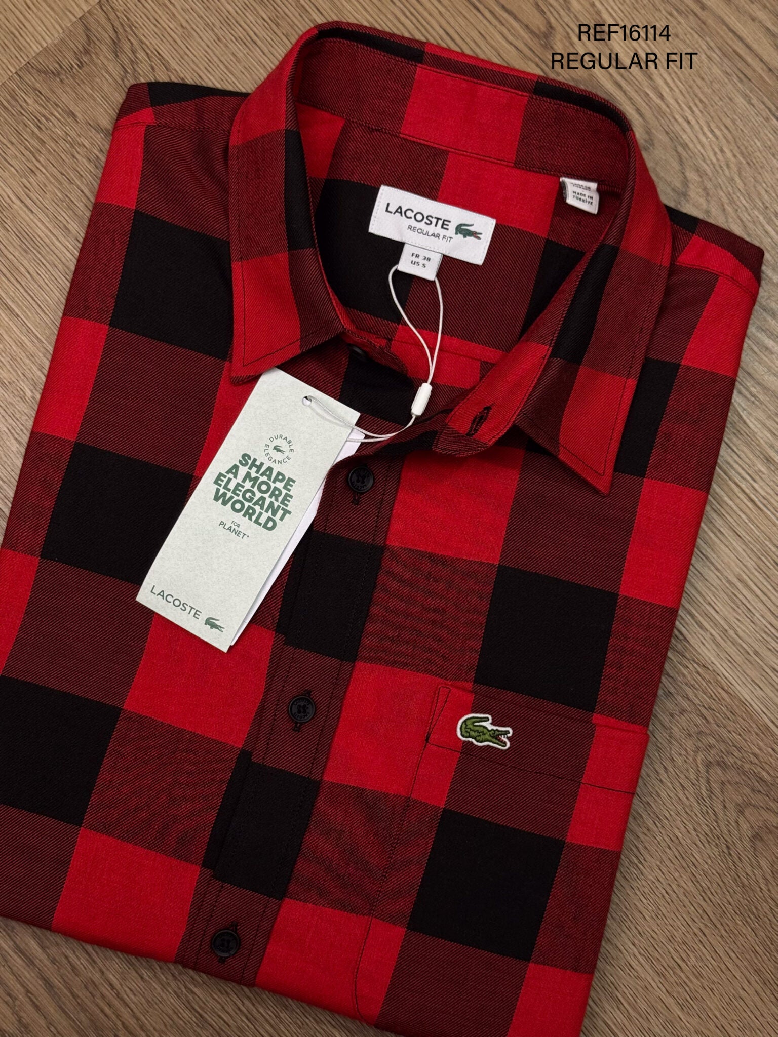 CAMISA MANGA LARGA LACOSTE
