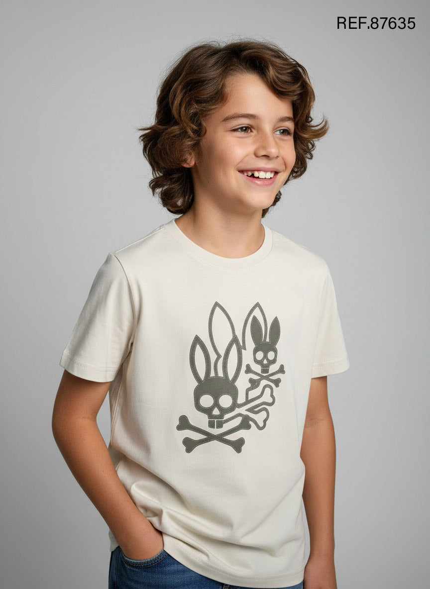 TSHIRT NIÑO PSYCHO BUNNY