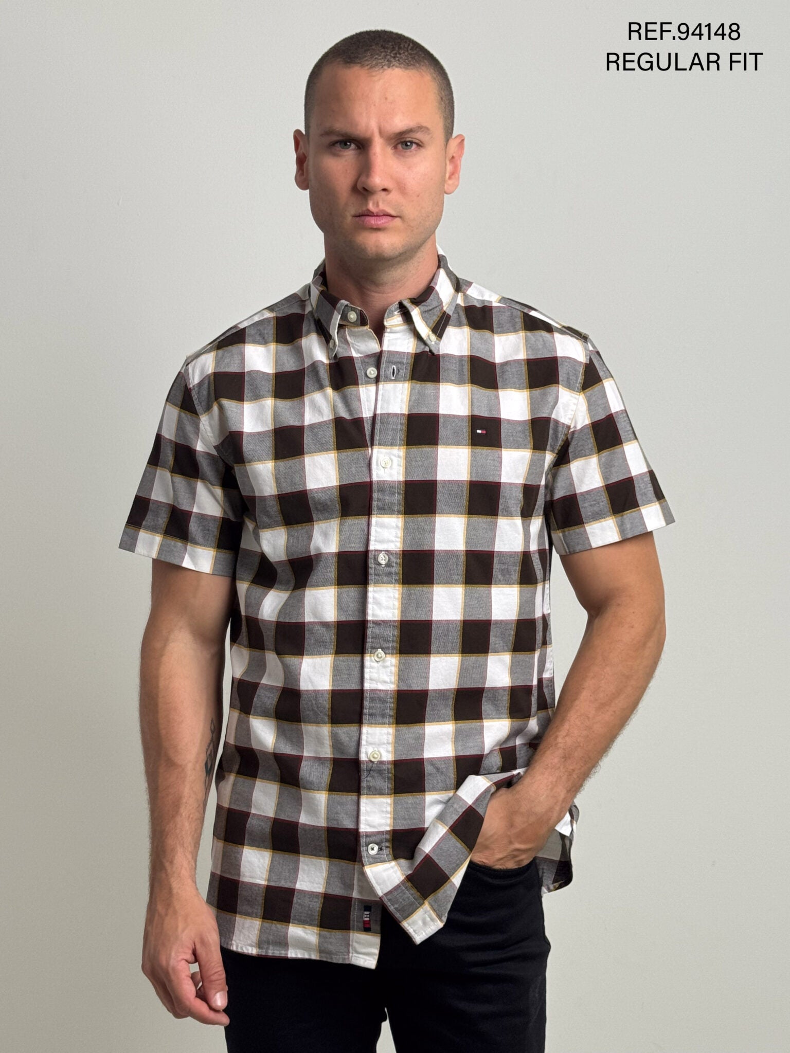 CAMISA MANGA CORTA TOMMY HILFIGER