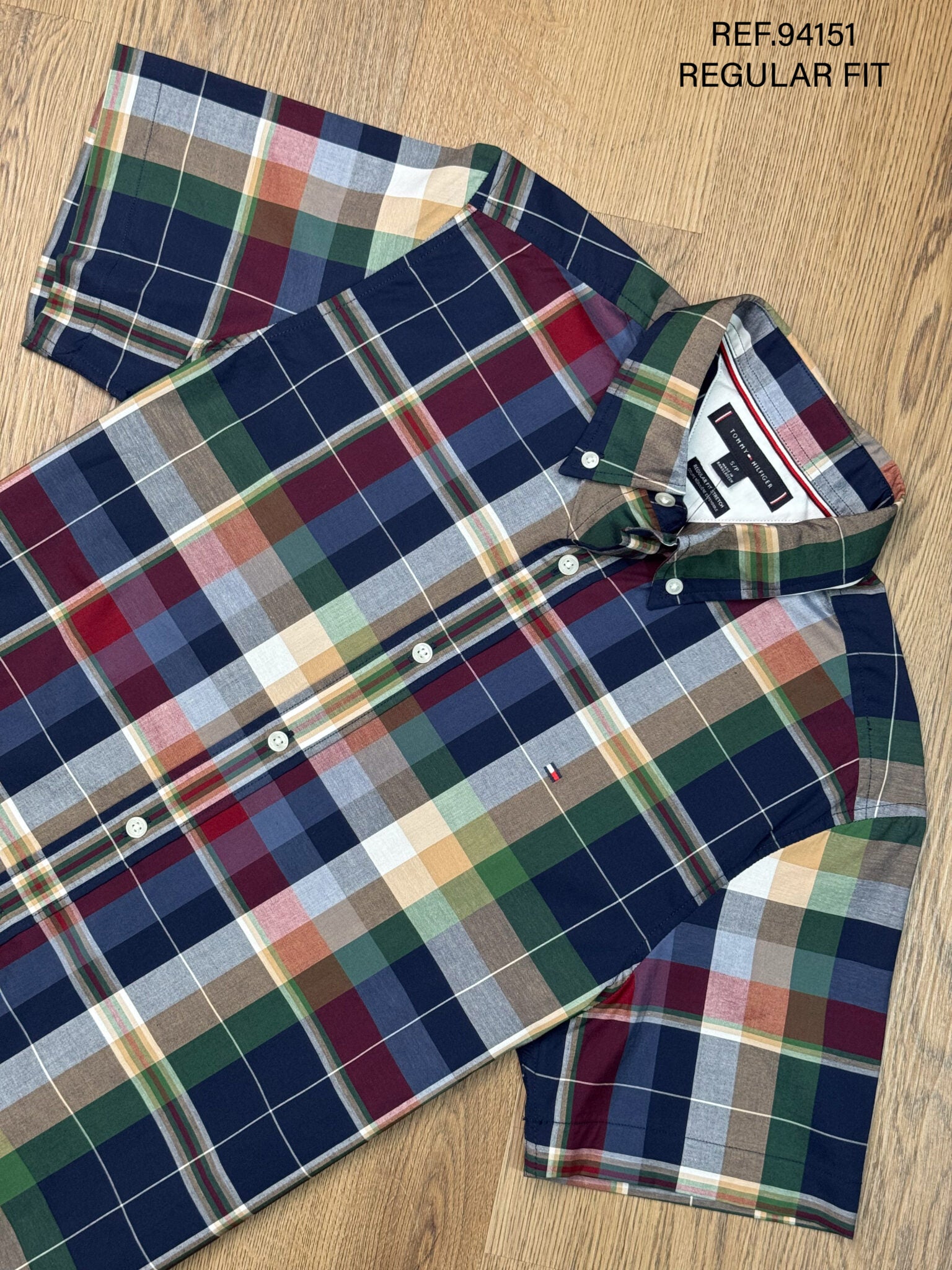 CAMISA MANGA CORTA TOMMY HILFIGER