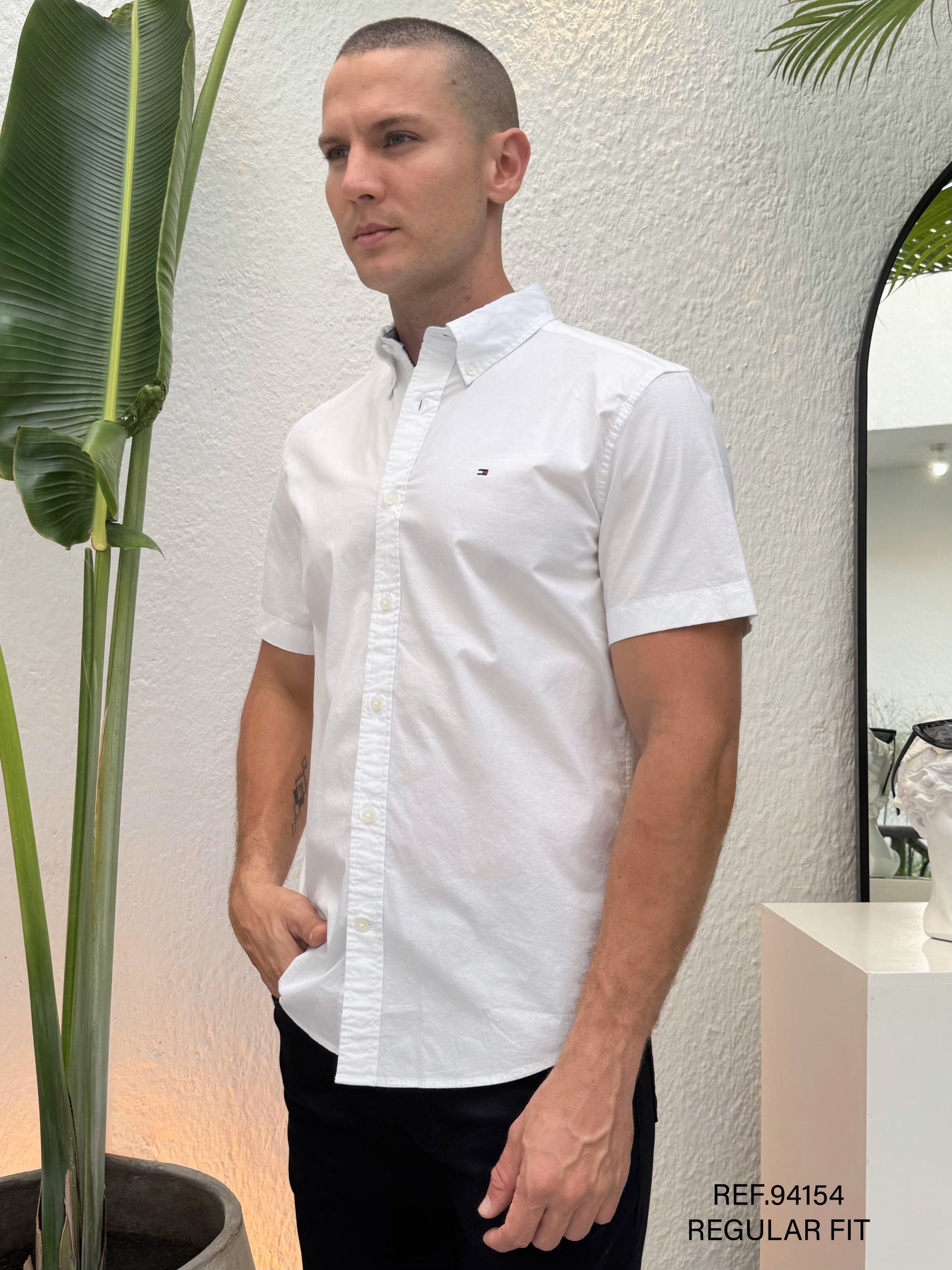 CAMISA MANGA CORTA TOMMY HILFIGER