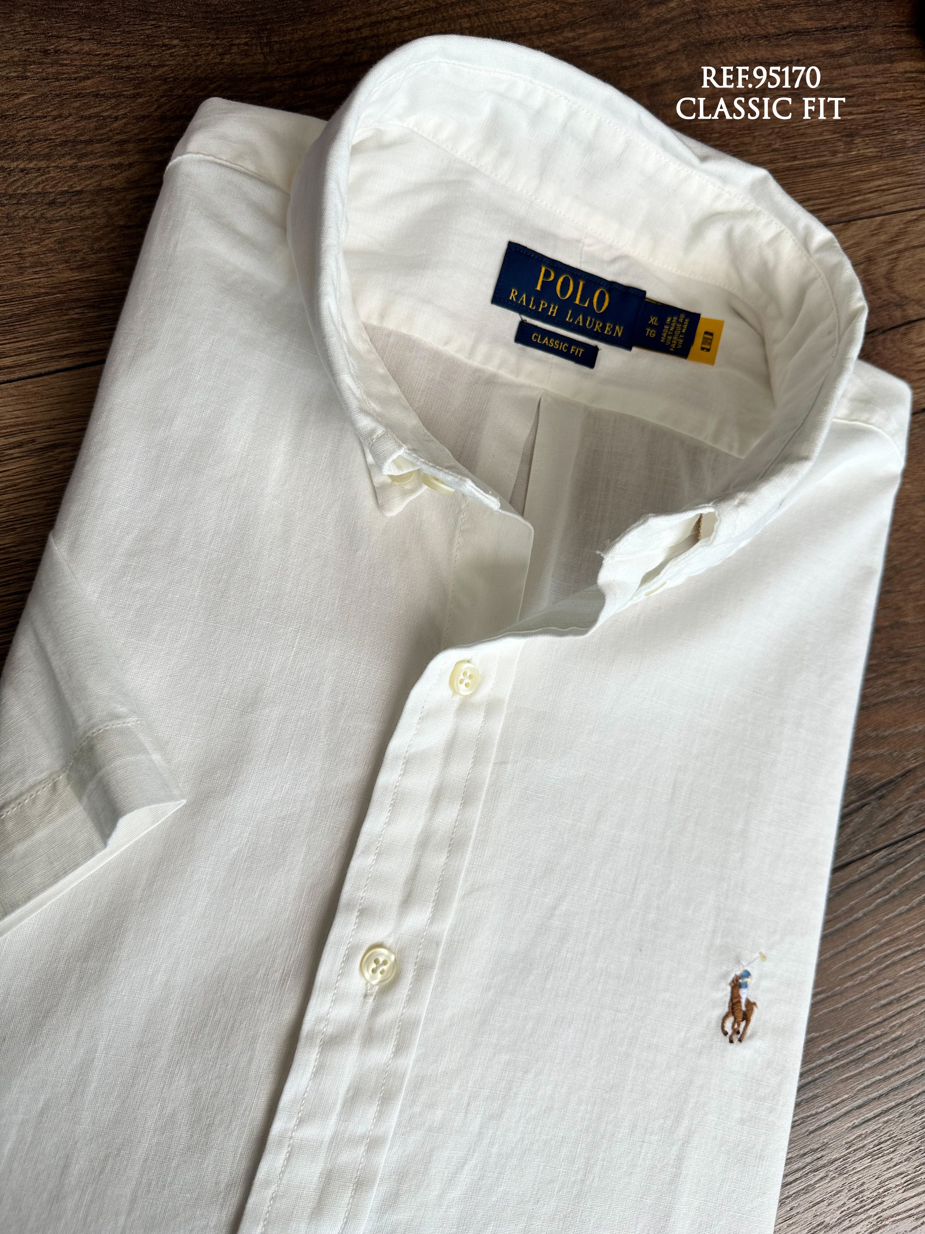 Camisa manga outlet corta ralph lauren