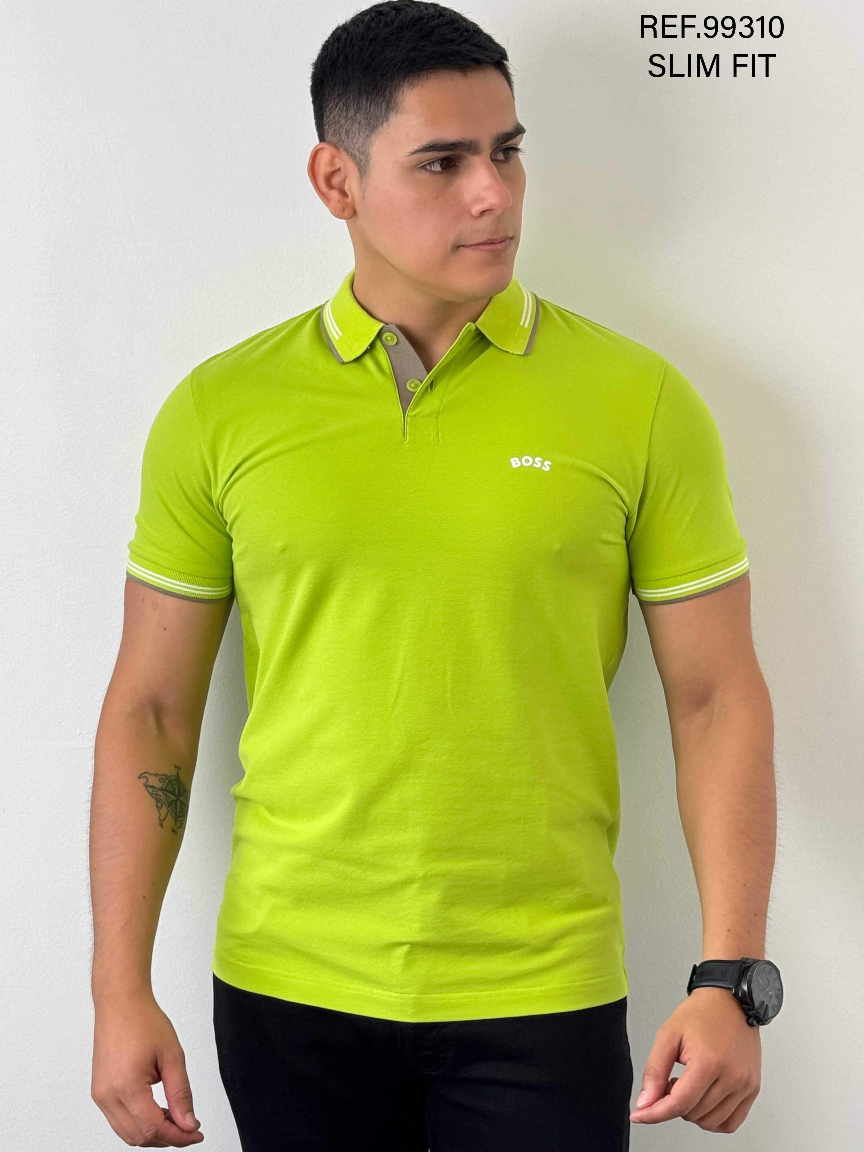 Polo hugo boss verde online